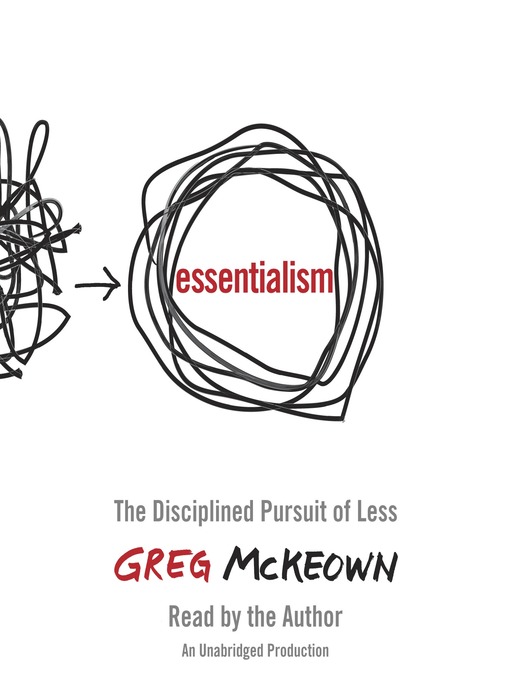 Title details for Essentialism by Greg McKeown - Available